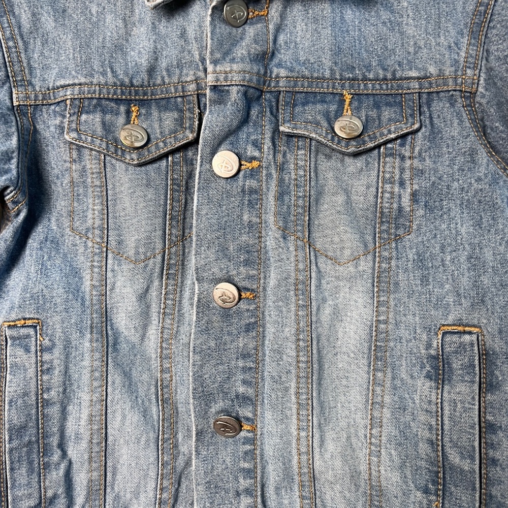 Disney Store Studio Collection Kids XS 4 Buzz Lightyear Toy Story Jean Jacket - Picture 5 of 8